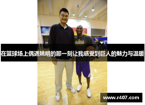 在篮球场上偶遇姚明的那一刻让我感受到巨人的魅力与温暖